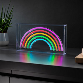 RED5 Boxed Rainbow Neon Effect Light