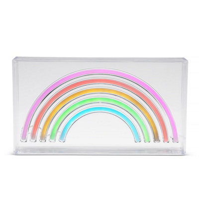 RED5 Boxed Rainbow Neon Effect Light