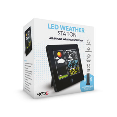 RED5 LED All In One Weather Station - 5