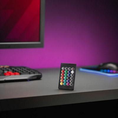 RED5 LED Multi Strip Lights 2 Metres with Remote Control - 3