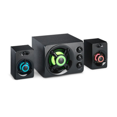 Small clearance speaker set