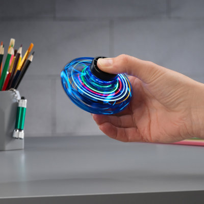 RED5 Light-Up Vortex Spinner Rechargeable Toy - Blue