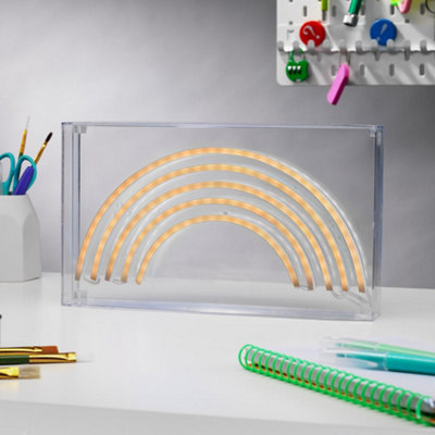 RED5 Multi Coloured Rainbow Desk Light With USB Charging - 3