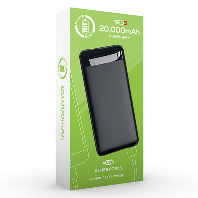 RED5 Power Bank With 20000 mAh Capacity With 2 USB Ports - 4
