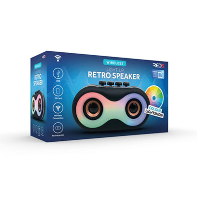 RED5 Retro Light Up Wireless Speaker - 4