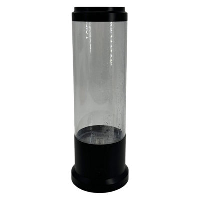 RED5 Round Jelly Fish Lamp  with Black Base - 3