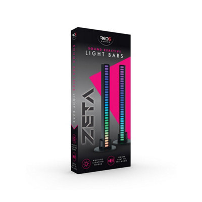 RED5 Twin Pack Sound Reactive Light Bars - 3