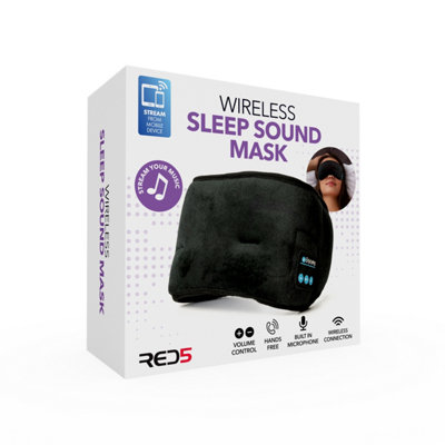RED5 Wireless Sound Mask: Snug & Stylish Sleep Companion