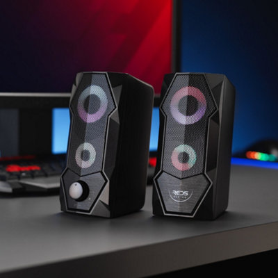 RED5 Zeta Light Up Gaming Speakers - 3