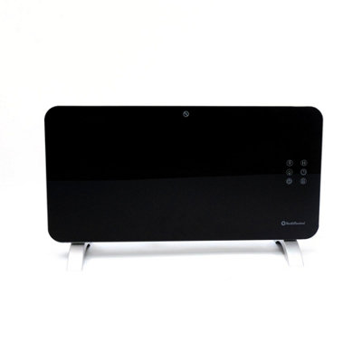 Rediffusion Smart Glass Panel Heater 1500W Black