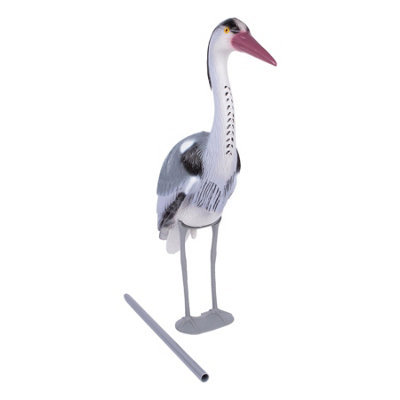 Redwood - 1x Grey 70cm Heron Bird Deterrent