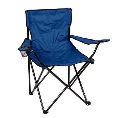 Redwood - Folding Canvas Camping Armchair - Blue