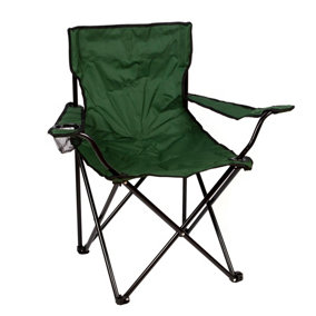 Redwood - Folding Canvas Camping Armchair - Green