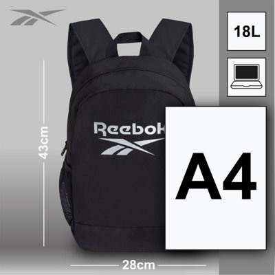 REEBOK ACTIVE CORE BACKPACK BLACK MEDIUM