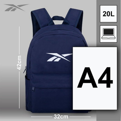 REEBOK CLASSIC BACKPACK NAVY MEDIUM