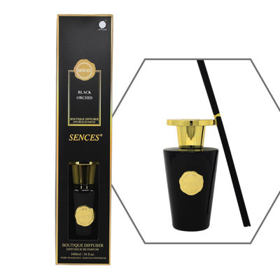 Reed Diffuser 1000ml Sences Black Orchid Air Freshener Aromatherapy
