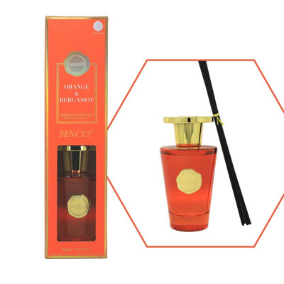 Reed Diffuser 300ml Sences Orange Bergamot Air Freshener Aromatherapy Fragrance