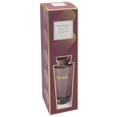 Reed Diffuser Rose & Bergamot 500ml Diffuser Air Freshener Fragrance Aroma Scent