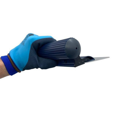 REFINA X Skim Skimming Blade - Spatola Per Intonaco Da 1100 Mm Con Lama In Plastica Intercambiabile, Spatola Plazi Roll Grip Skimming Spatola - Strumenti Per Rendering, Pavimenti, Cartongesso E