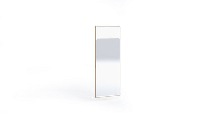 Reflect Your Style with the Elegant Olier 04 Mirror 560mm x 1500mm x 20mm in Rustic Oak Artisan