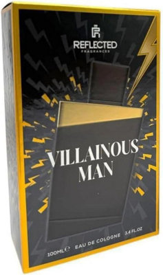 Reflected Fragrances Villainous Man Eau de Cologne 100ml Long Lasting ...