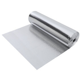 Reflective Insulation Roll Foam Core Radiant Barrier 10m L x 1m W