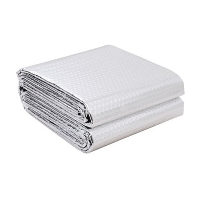 Reflective Insulation Roll Foam Core Radiant Barrier 5m L x 0.6m W Price Comparisons | Compare The Build