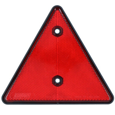 Reflective Trailer Triangles Triangular Reflectors TR051 DIY at B&Q