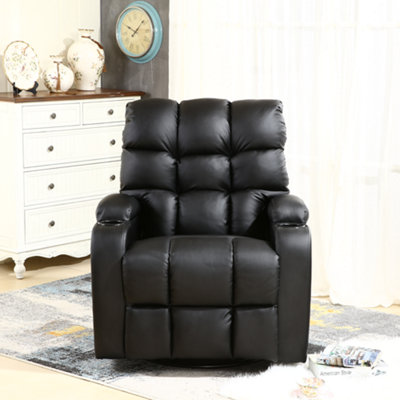 Regal 10 In 1 Recliner Chair Rocking Massage Swivel Heated Gaming ...
