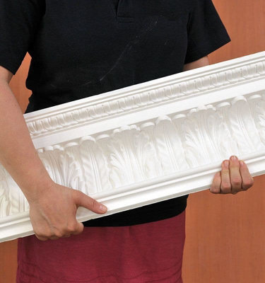 Regal Acanthus Leaf Plaster Coving 144mm x 160mm - 48m Pack - 3