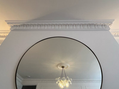 Regal Acanthus Leaf Plaster Coving 144mm x 160mm - 48m Pack - 5