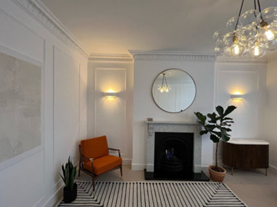 Regal Acanthus Leaf Plaster Coving 144mm x 160mm - 48m Pack - 8