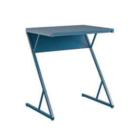 Regal accent tablelaptop desk in blue