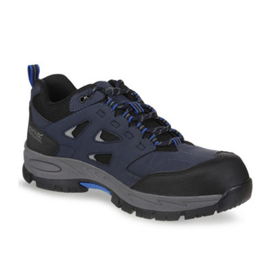 Regatta Mens Mudstone Safety Trainers Navy/Oxford Blue (10 UK)