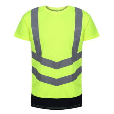 Regatta Mens Pro Hi-Vis Short-Sleeved T-Shirt