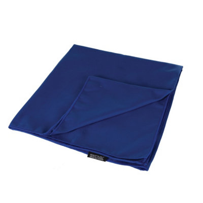 Regatta Microfibre Travel Towel Laser Blue (One Size) DIY at B&Q