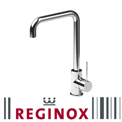 Reginox ANGEL CP Chrome Single Lever U-Shaped Monobloc Kitchen Sink Mixer Tap