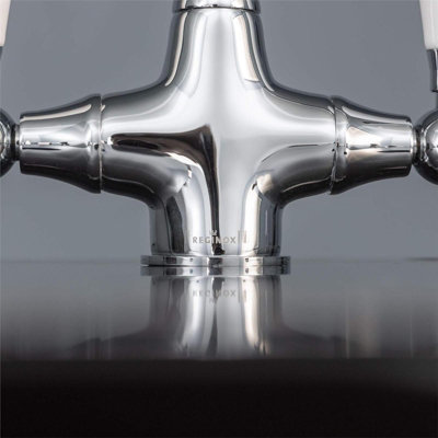 Reginox Traditional Black Ceramic 1.0 Kitchen Sink Brooklyn Mixer Ta