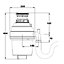 Reginox RD100i .75hp Kitchen Sink Food Waste Disposal Unit With Air Switch