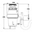 Reginox RD60 0.55hp Kitchen Sink Food Waste Disposal Unit