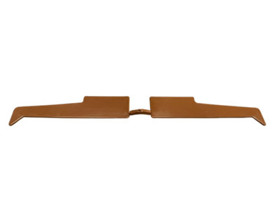 Rehau 150mm Oak external Cill End stop