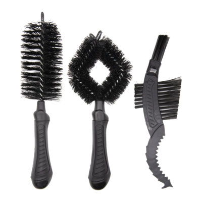 Rehook 3-Piece Bike Cleaning Brush Set Bicycle Frame, Tyres