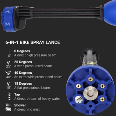 Rehook Cordless Bike Pressure Washer Portable Handheld Jet Wash