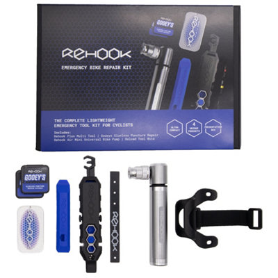 Rehook Emergency Bike Repair Kit - Complete Lightweight Emergency Toolkit for Cyclists