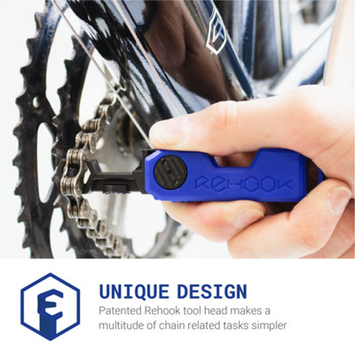 Rehook Mini Cycling Multi-Tool - Get Your Chain Back on Your Bike, Without the Mess