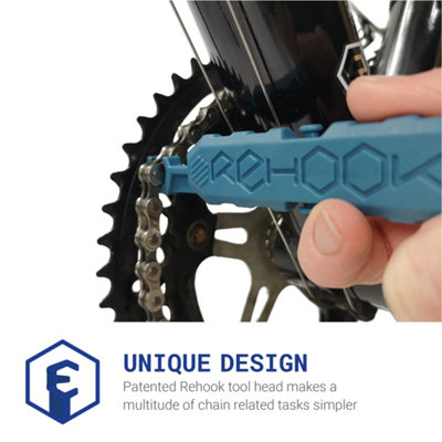Rehook Plus - Lightweight Bike Multi-Tool For Cyclists. Includes Tyre