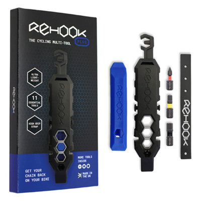 Rehook PLUS Cycling Multi-Tool - Lightweight Bike Chain Tool for Cyclists