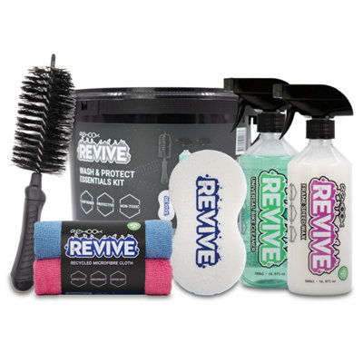 Rehook Revive Wash & Protect Essentials Kit - Eco-Friendly Bicycle Cleaning & Protection Set