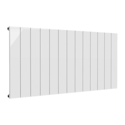 Reina Casina Horizontal Aluminium Single Panel Radiator - size 600 x ...