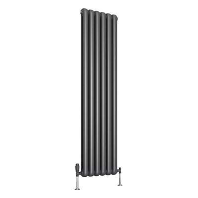 Reina Coneva Mild Steel Vertical Central Heating Radiator 1800x440mm ...
